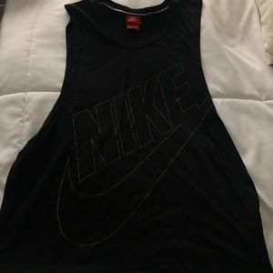 Nike black tank top